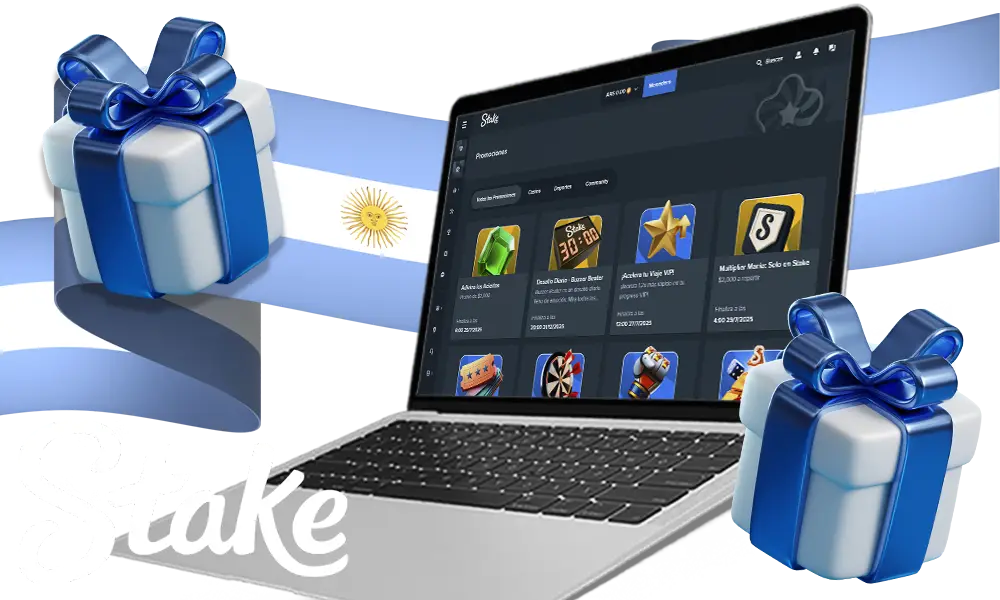 Bonos y promociones de Stake